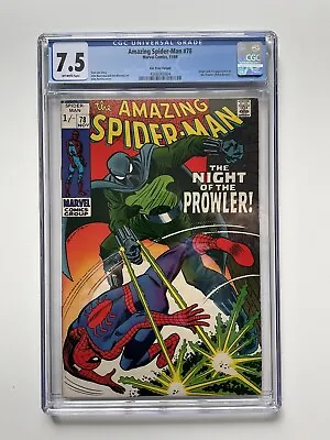 Buy Amazing Spider-Man  #78 (1969) 1st Appearance Prowler • 275£
