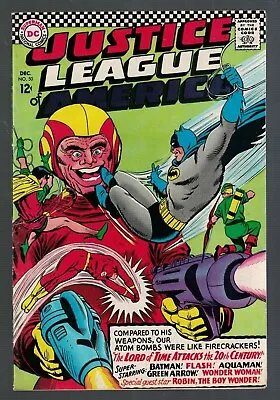 Buy Dc Comics Justice League America 50 6.5 FN+ Batman Wonder Woman 1966 • 29.99£