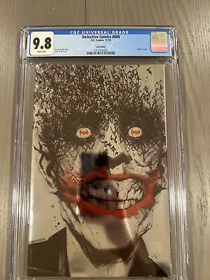 Buy Detective Comics #880 CGC 9.8 Foil Variant Joker  Virgin  2018 RARE DC BATMAN • 199.87£