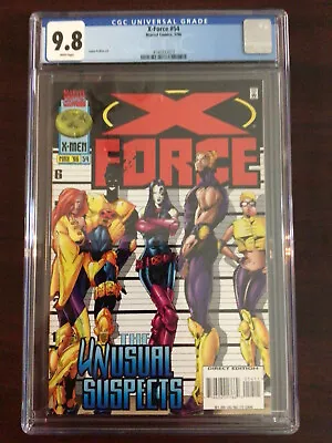 Buy CGC 9.8 X-Force 54 Cable X-Men White Pages • 59.24£