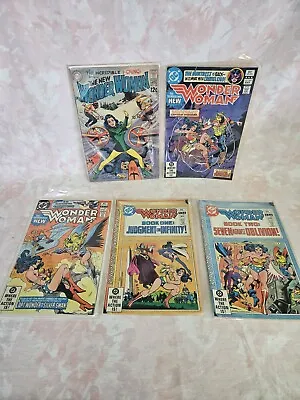 Buy Dc Comics 70s 80s 90s Wonder Woman Comic Book Lot Of 5 • 40.03£
