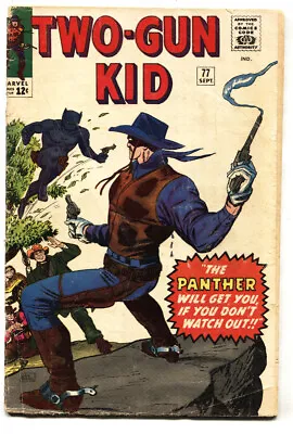 Buy TWO-GUN KID  #77 1st Appearance Of THE PANTHER Comic Book 1965- MARVEL • 154.91£