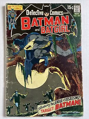 Buy Detective Comics #405 G 1970 DC Comics Batman Adams 1st League Of Assassins • 98.79£