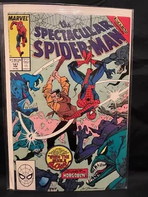 Buy Spectacular Spider-Man #147 1st Appearance Demogoblin (9.0) Marvel Comics 1989 • 10.27£