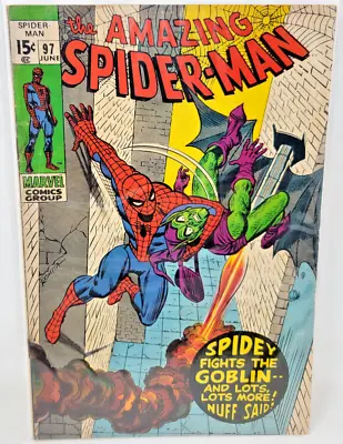 Buy Amazing Spider-man #97 1st No Cca Publish Drug Story *1971* 5.0* • 47.63£