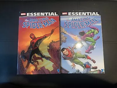 Buy AMAZING SPIDER-MAN Marvel Essential Vol 1 & 2 Bundle Issues 1 - 43 • 9£