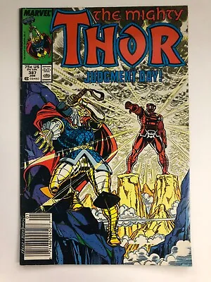 Buy The Mighty Thor #387 - Tom Delfalco - 1988- Possible CGC Comic • 3.56£