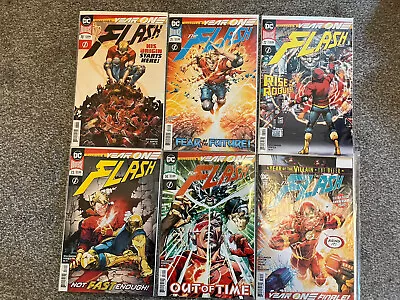Buy The Flash 70-75 Whole The Flash Year One Story Nm And Bagged ! • 20£