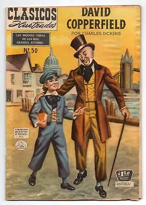Buy CLASICOS ILUSTRADOS #50 David Copperfield, LA PRENSA Mexican Comic 1956 • 15.89£