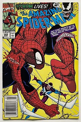 Buy The Amazing Spider-man #345 Mar 1991 Marvel Comics Newsstand 2nd Cletus Kasady • 21.27£