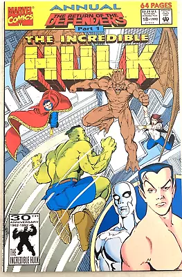 Buy The Incredible Hulk Annual. # 18. 1st Series-1992. 64 Pages. Marvel. Nm 9.4. • 4.99£
