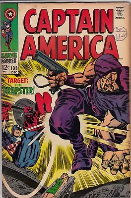 Buy Captain America 108 - 1968 - Kirby - Fine/Very Fine • 32.50£