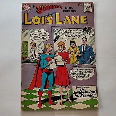 Buy Superman’s Girl Friend Lois Lane #45 - DC 1963 - Jerry Lewis  Bob Hope Cameos • 21.24£