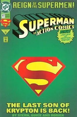 Buy Action Comics #687 (1938) Die Cut Var Vf/nm Dc • 4.95£