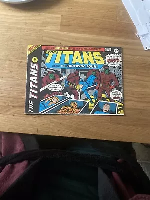 Buy The Titans Comic Starring The Fantastic Four No 44 1976 • 10£