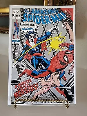 Buy Amazing Spider-Man #101 1st Appearance Of Morbius 2nd Print HIGH GRADE 1992 • 19.99£