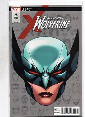 Buy Marvel All New Wolverine 25 Comic High Grade NM 9.2 Bag Board Hot Variant Head • 4.99£