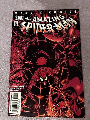 Buy The Amazing Spider-Man #42 Marvel Comics 2002 Board And Bagged Straczynski • 2.80£