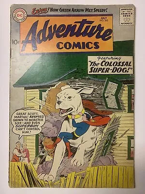Buy Adventure Comics #262/Silver Age DC Comic Book/Origin Of Speedy/VG- • 35.54£