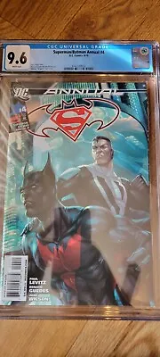Buy Superman Batman Annual 4 CGC 9.6 Batman Beyond 1 St Print Artgerm Cover 2010 • 110.38£