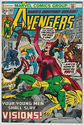 Buy Avengers #113 (Jul 1973, Marvel), VG Condition (4.0) • 7.12£