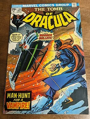 Buy Marvel Tomb Of Dracula #20 Bronze Age 1974 Comic Book HAS MVS • 22.13£