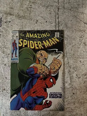 Buy Amazing Spider-Man #69 VG+ 4.5 Kingpin John Romita Sr. Stan Lee Classic Cover • 74.90£