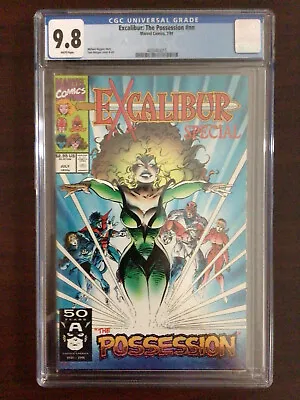 Buy CGC 9.8 Excalibur Special Edition Possession X-Men White Pages • 78.84£