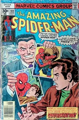 Buy Amazing Spider-Man #169 (vol 1), June 1977 - GD - Marvel Comics • 3.18£