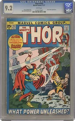 Buy Thor #193 CGC 9.2 1971 0130717007 • 242.52£