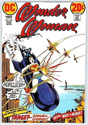 Buy WONDER WOMAN #205 COVER Strapped To A Missle 6.5 X10  Book Page Clipping DC M605 • 4.80£