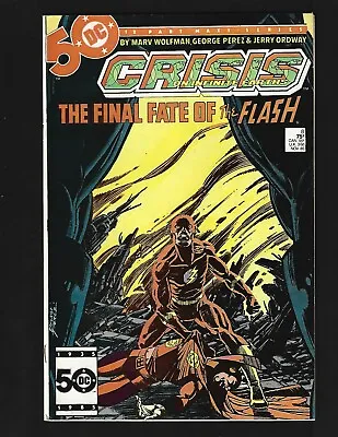 Buy Crisis On Infinite Earths #8 FNVF Perez Death Of Flash Monitor Darkseid Legion • 11.99£
