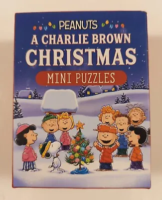 Buy Snoopy A Charlie Brown Christmas Peanuts / Set Of 2 Mini Puzzles Jigsaw Puzzle / NEW USA • 14.93£