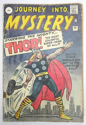 Buy Journey Into Mystery #89 Kirby, Ditko Early Thor Marvel Comics (1963) • 229.95£