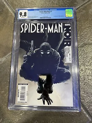 Buy Spider-Man Noir #1 CGC 9.8 WHITE PAGES  1st App Spider-man Noir 2009  • 396.43£