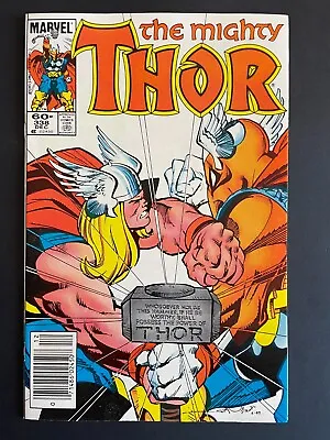 Buy Thor #338 -  The Mighty Beta Ray Bill Marvel 1983 Comics Newsstand • 15.38£