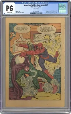Buy Amazing Spider-Man Annual 1 CGC 0.0 Page PG 12 Mysterio Sinister Six Spiderman • 162.18£