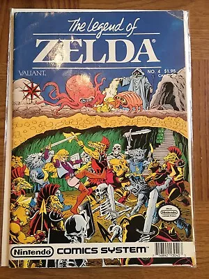 Buy The Legend Of Zelda (1st Series) #4 Valiant Comics | Nintendo Link • 39.53£