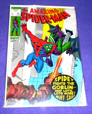 Buy Amazing Spider Man 97# 1971 Bronze Age - Spiderman Fights The Green Goblin . • 79.99£
