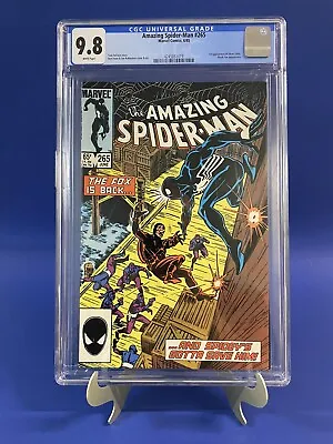 Buy Amazing Spider-Man #265 CGC 9.8 NM/MT 1st App Silver Sable 1st Print 1985 KEY 🔑 • 263.55£