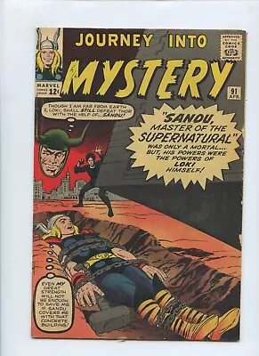 Buy Journey Into Mystery #91 1963 (VG/FN 5.0) • 158.87£
