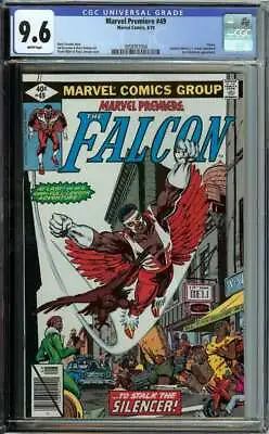 Buy Marvel Premiere #49 Cgc 9.6 White Pages // Falcon Story Marvel 1979 • 142.25£