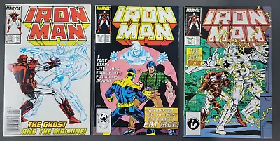 Buy Iron Man #219 220 221 1st Appearance Of Ghost 1987 Lot Run Marvel Comics • 28.11£