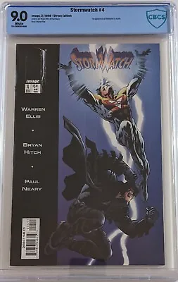 Buy Stormwatch #4 CBCS 9.0 (VF/NM) 1st Appearance & Cover Of Apollo & Midnighter  • 118.27£