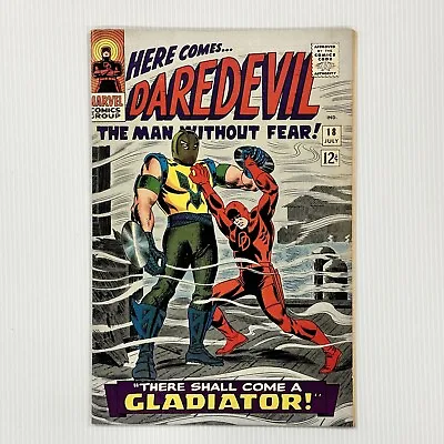 Buy Daredevil #18 1966 VF- 1st Appearance Of The Gladiator Cent Copy • 150£