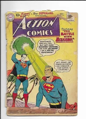 Buy Action Comics #254 1st Bizarro Meet Superman 1959 - Low Grade • 52.28£