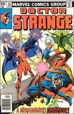 Buy Doctor Strange #34 VG 4.0 1979 Stock Image Low Grade • 5.06£