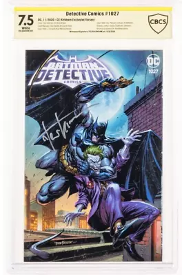 Buy Detective Comics #1027 (CE- Kirkham Exclusive Variant - CBCS. 7.5 • 195£