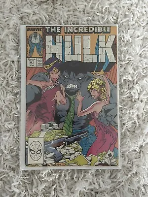 Buy The Incredible Hulk #347 Marvel Comics ~ 1st App Of Joe Fixit F/VF • 8.85£