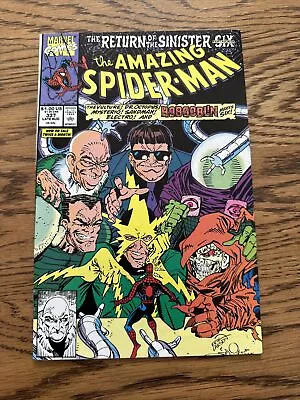 Buy Amazing Spider-Man #337 (Marvel 1990) Return Of Sinister Six Pt. 4 Hobgoblin! NM • 6.35£